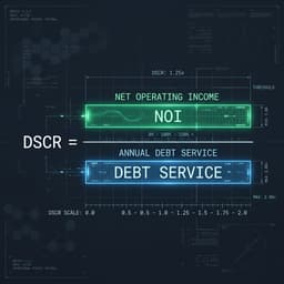 Transparent DSCR methodology: rent divided by PITIA, shown in full